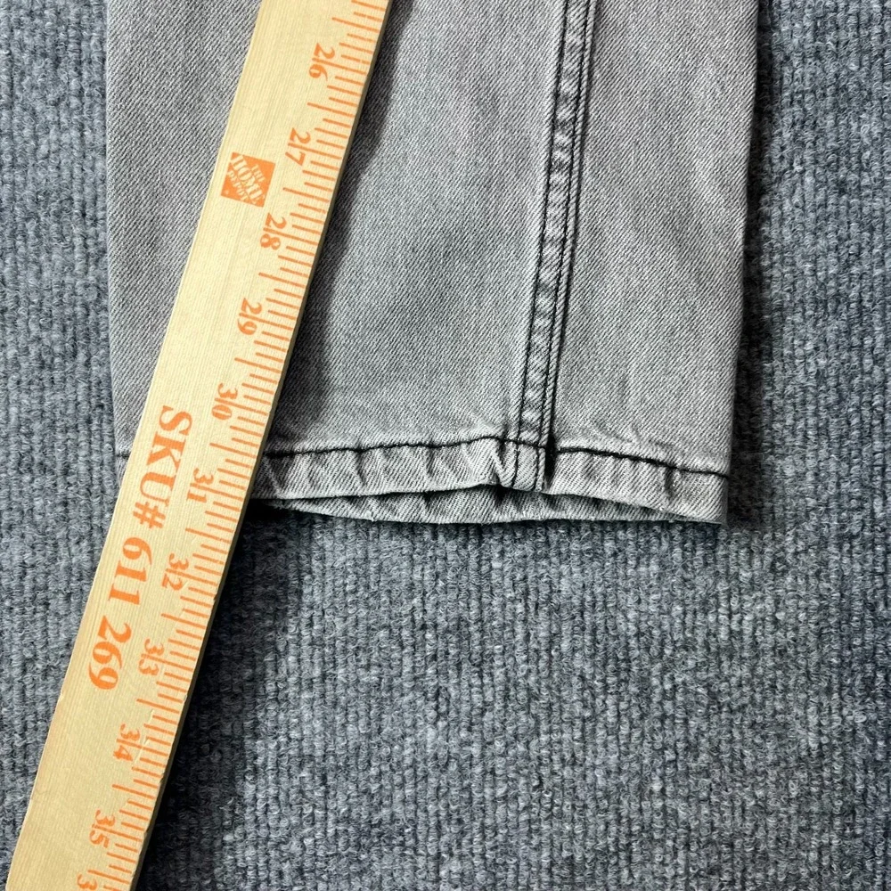 Levi's 514 Straight Jeans Men Gray Denim Stretch Pockets Classic Zip Fly - 31X31